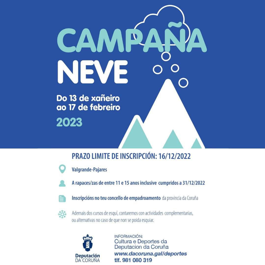 DEPORTES | CAMPAÑA DE NEVE 2023
